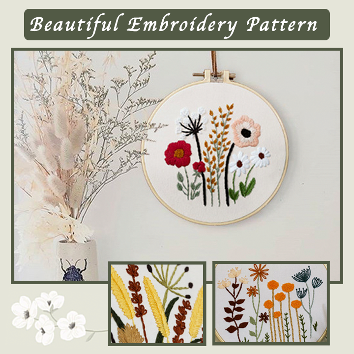 Oveallgo™ Floral Embroidery Starter Kit