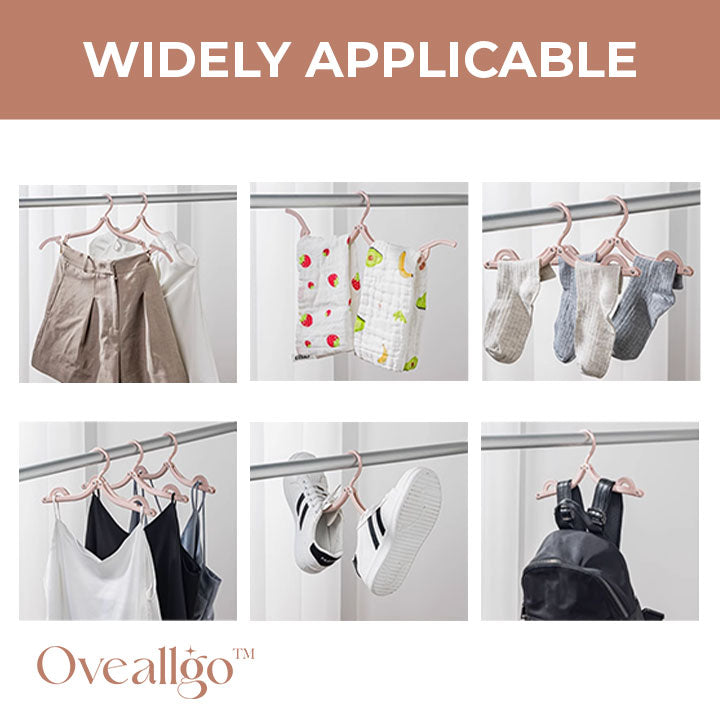 Oveallgo™ FlexiFold PRO Space-Saving Hanger