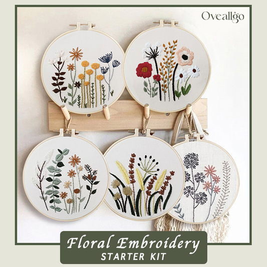 Oveallgo™ Floral Embroidery Starter Kit