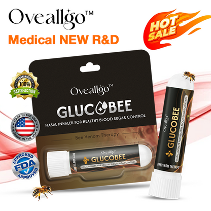 🔰Official Store: Oveallgo™ GlucoBee Nasal Inhaler👨‍⚕️USA Diabetes Association (ADA）Approved (Lowers blood sugar and supports diabetes management)