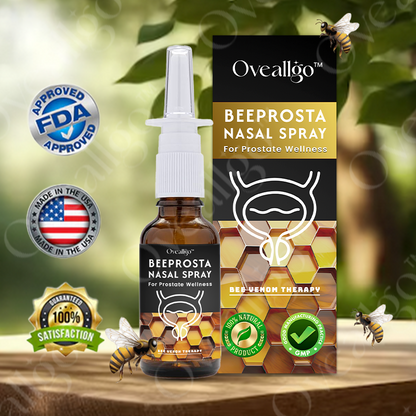 ✅Official Store: Oveallgo™ BeeProsta Nasal Spray for Prostate Wellness👨‍⚕️USA Urological Association (AUA）Approved (Reducing prostate swelling, pain, discomfort, soreness, and urinary fatigue)